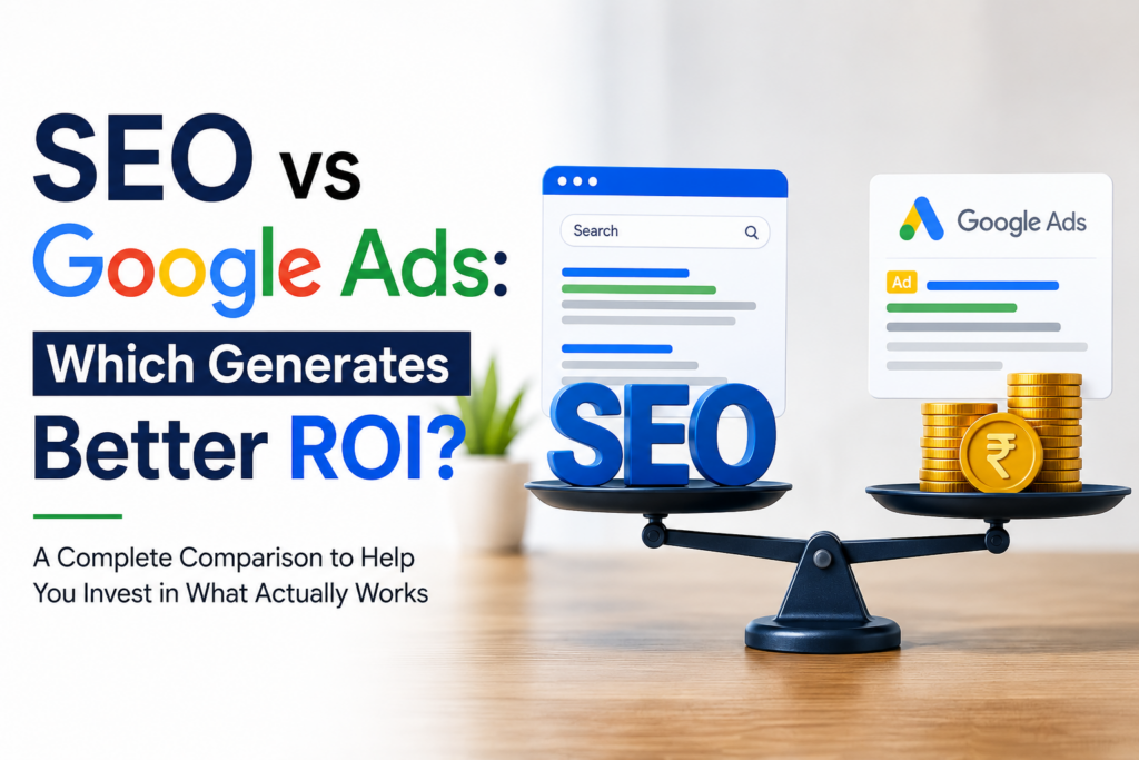 SEO vs Google Ads Which Generates Better ROI