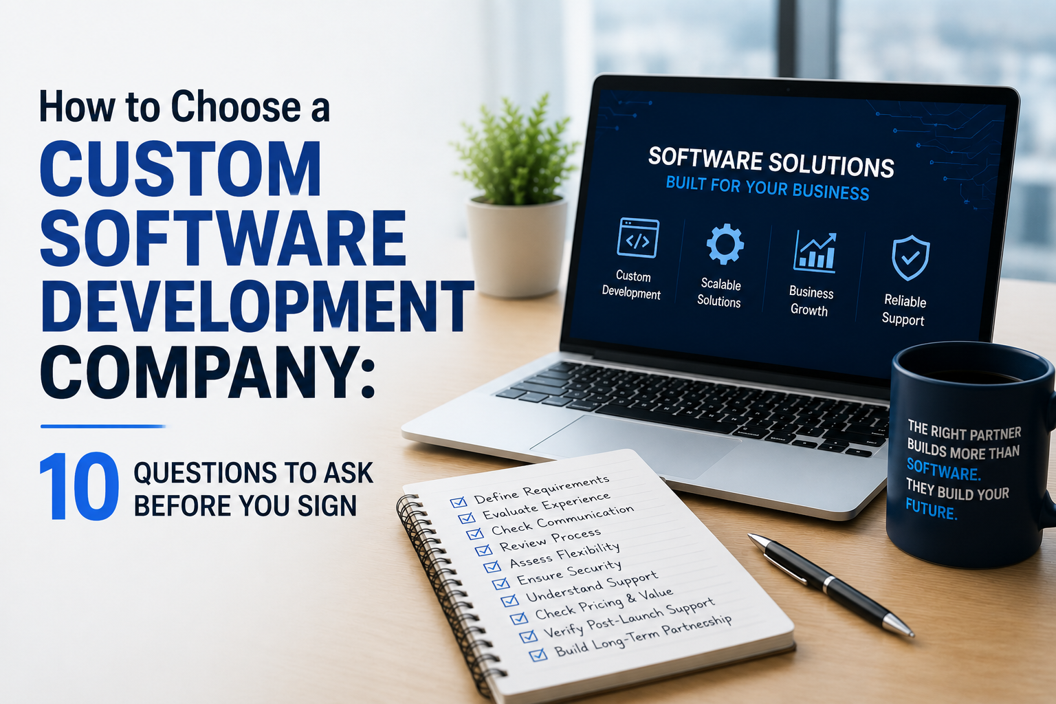 How to Choose a Custom Software Development Company: 10 Questions to Ask Before You Sign